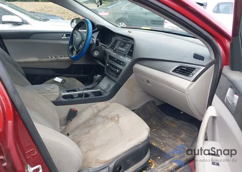 2015 Hyundai Sonata Se z USA, uszkodzony, nr VIN 5NPE24AFXFH201569